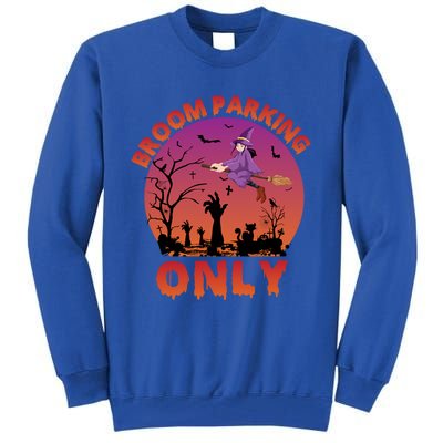 Broom Parking Only Gift Tall Sweatshirt