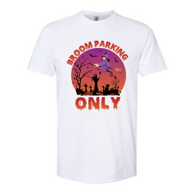 Broom Parking Only Gift Softstyle CVC T-Shirt