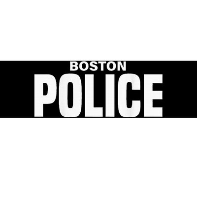 Boston Police Officer Massachusetts Policeman Duty Bumper Sticker