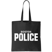 Boston Police Officer Massachusetts Policeman Duty Tote Bag