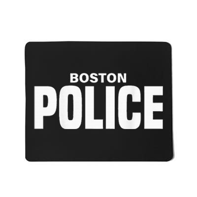 Boston Police Officer Massachusetts Policeman Duty Mousepad