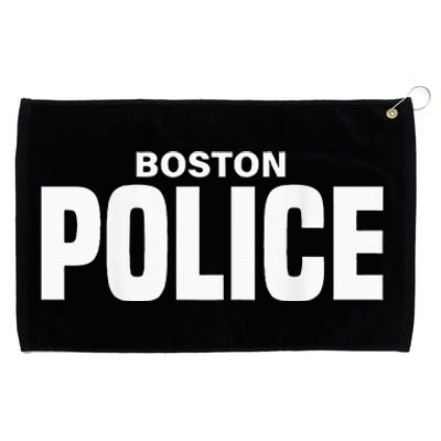 Boston Police Officer Massachusetts Policeman Duty Grommeted Golf Towel