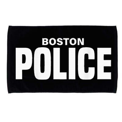 Boston Police Officer Massachusetts Policeman Duty Microfiber Hand Towel