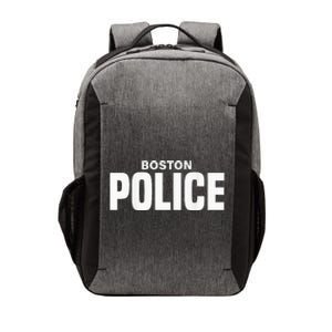 Boston Police Officer Massachusetts Policeman Duty Vector Backpack