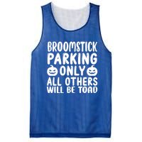 Broomstick Parking Only All Other Will Be Toad Gift Mesh Reversible Basketball Jersey Tank