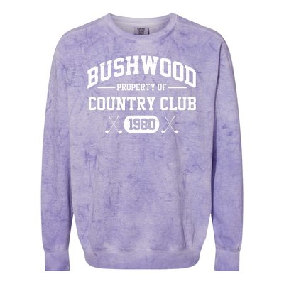 Bushwood Property Of Country Club 1980 Colorblast Crewneck Sweatshirt