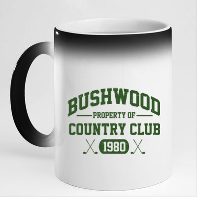 Bushwood Property Of Country Club 1980 11oz Black Color Changing Mug