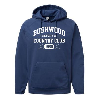 Bushwood Property Of Country Club 1980 Performance Fleece Hoodie