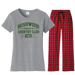 Bushwood Property Of Country Club 1980 Women's Flannel Pajama Set