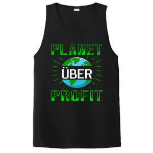 Backprint Planet Over Profit Gift PosiCharge Competitor Tank