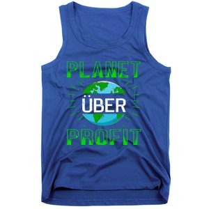 Backprint Planet Over Profit Gift Tank Top