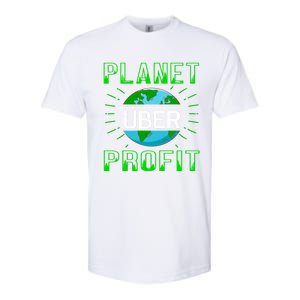 Backprint Planet Over Profit Gift Softstyle CVC T-Shirt