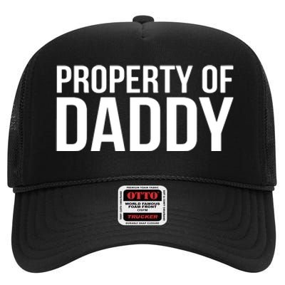 BDSM Property Of Daddy Roleplay Dominant Role Kink Wear High Crown Mesh Back Trucker Hat