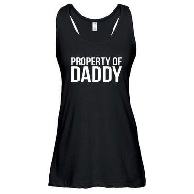 BDSM Property Of Daddy Roleplay Dominant Role Kink Wear Ladies Essential Flowy Tank