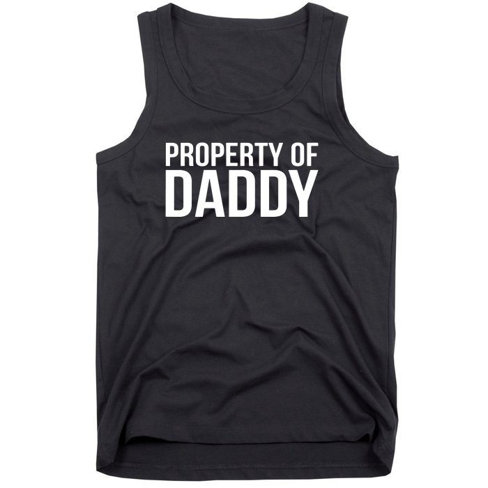 BDSM Property Of Daddy Roleplay Dominant Role Kink Wear Tank Top