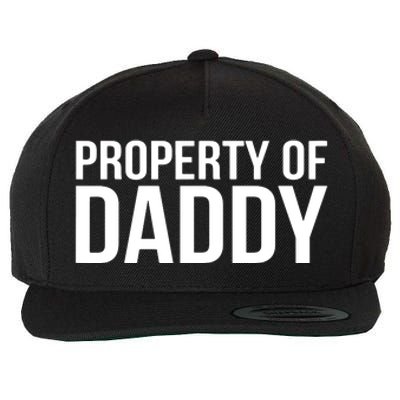 BDSM Property Of Daddy Roleplay Dominant Role Kink Wear Wool Snapback Cap