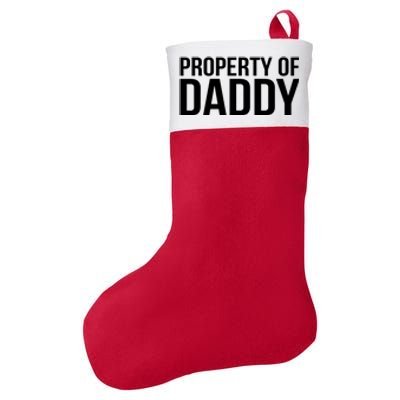 BDSM Property Of Daddy Roleplay Dominant Role Kink Wear Felt Holiday Christmas Stocking