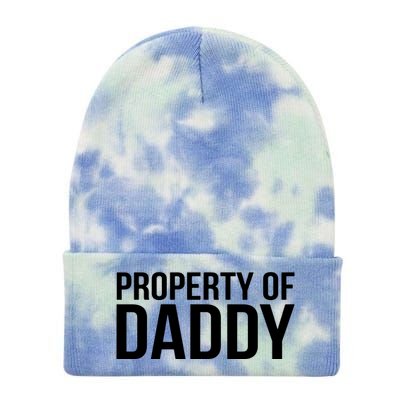 BDSM Property Of Daddy Roleplay Dominant Role Kink Wear Tie Dye 12in Knit Beanie