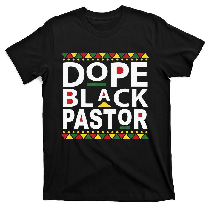 Black Pastor Preacher Minister Black History Month Gift T-Shirt