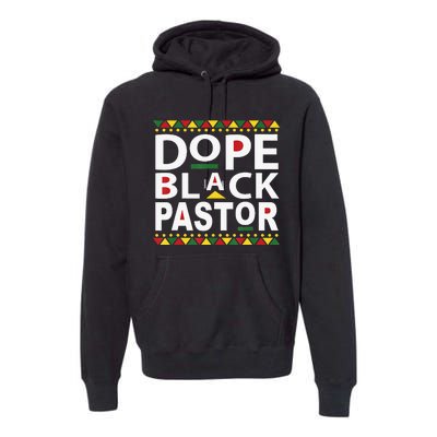 Black Pastor Preacher Minister Black History Month Gift Premium Hoodie