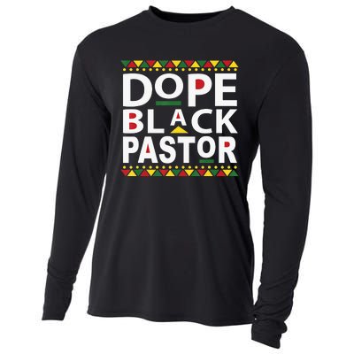 Black Pastor Preacher Minister Black History Month Gift Cooling Performance Long Sleeve Crew