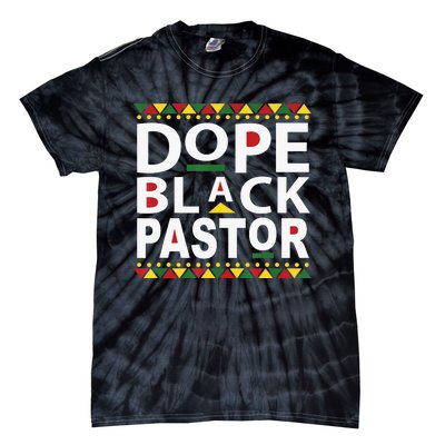 Black Pastor Preacher Minister Black History Month Gift Tie-Dye T-Shirt