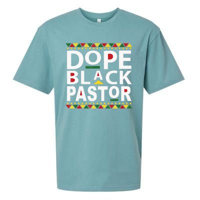 Black Pastor Preacher Minister Black History Month Gift Sueded Cloud Jersey T-Shirt