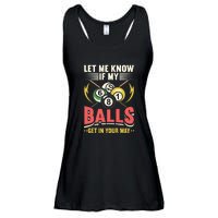 Billiards Pool Player Billiards Lover Billiards Dad Gift For Father’s Day Ladies Essential Flowy Tank