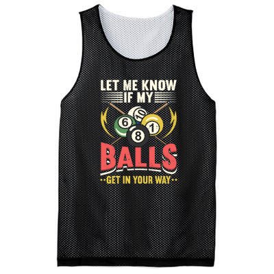 Billiards Pool Player Billiards Lover Billiards Dad Gift For Father’s Day Mesh Reversible Basketball Jersey Tank