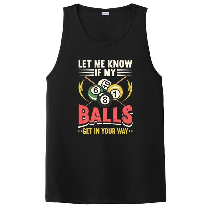 Billiards Pool Player Billiards Lover Billiards Dad Gift For Father’s Day PosiCharge Competitor Tank