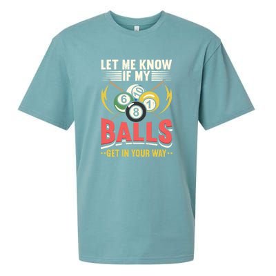 Billiards Pool Player Billiards Lover Billiards Dad Gift For Father’s Day Sueded Cloud Jersey T-Shirt