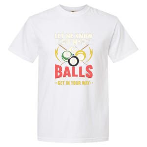 Billiards Pool Player Billiards Lover Billiards Dad Gift For Father’s Day Garment-Dyed Heavyweight T-Shirt