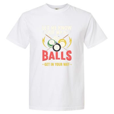 Billiards Pool Player Billiards Lover Billiards Dad Gift For Father’s Day Garment-Dyed Heavyweight T-Shirt