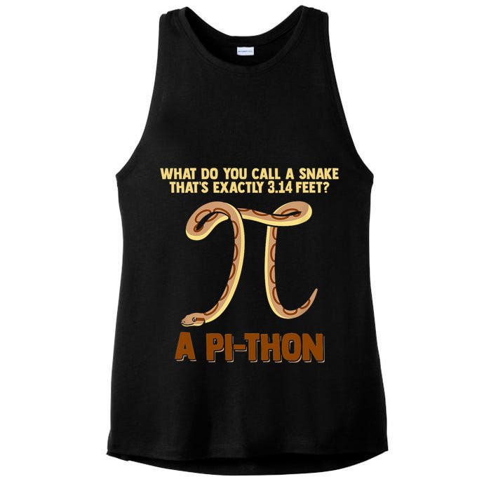Ball Python Pi Snake Pet Owner Animal Gift Ladies PosiCharge Tri-Blend Wicking Tank