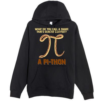 Ball Python Pi Snake Pet Owner Animal Gift Premium Pullover Hoodie