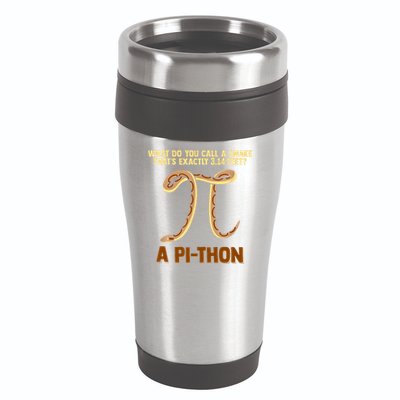 Ball Python Pi Snake Pet Owner Animal Gift 16oz Travel Tumbler