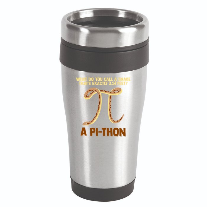 Ball Python Pi Snake Pet Owner Animal Gift 16oz Travel Tumbler