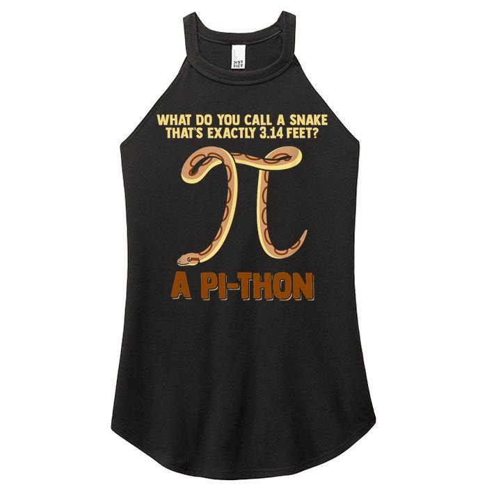 Ball Python Pi Snake Pet Owner Animal Gift Women's Perfect Tri Rocker Tank
