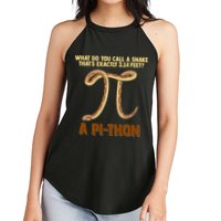 Ball Python Pi Snake Pet Owner Animal Gift Women's Perfect Tri Rocker Tank