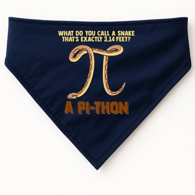 Ball Python Pi Snake Pet Owner Animal Gift USA-Made Doggie Bandana