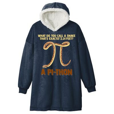 Ball Python Pi Snake Pet Owner Animal Gift Hooded Wearable Blanket
