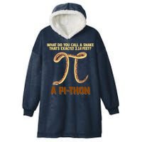Ball Python Pi Snake Pet Owner Animal Gift Hooded Wearable Blanket