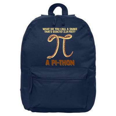 Ball Python Pi Snake Pet Owner Animal Gift 16 in Basic Backpack