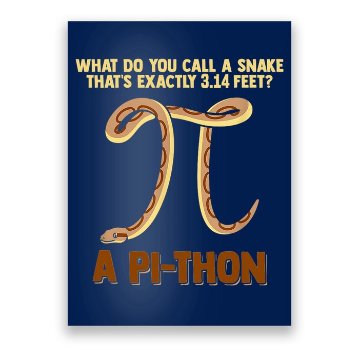 Ball Python Pi Snake Pet Owner Animal Gift Poster