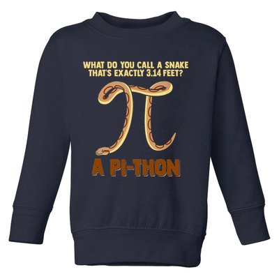 Ball Python Pi Snake Pet Owner Animal Gift Toddler Sweatshirt
