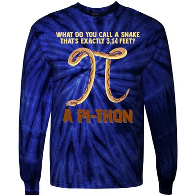 Ball Python Pi Snake Pet Owner Animal Gift Tie-Dye Long Sleeve Shirt