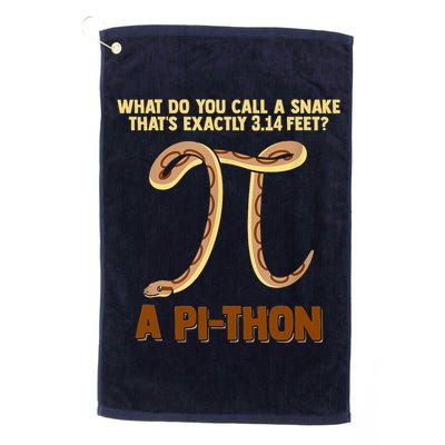 Ball Python Pi Snake Pet Owner Animal Gift Golf Towel