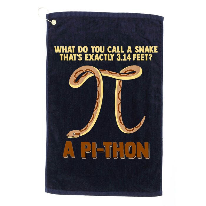 Ball Python Pi Snake Pet Owner Animal Gift Golf Towel