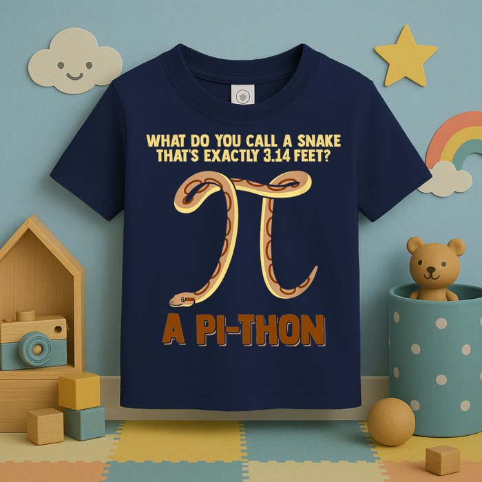 Ball Python Pi Snake Pet Owner Animal Gift Toddler T-Shirt