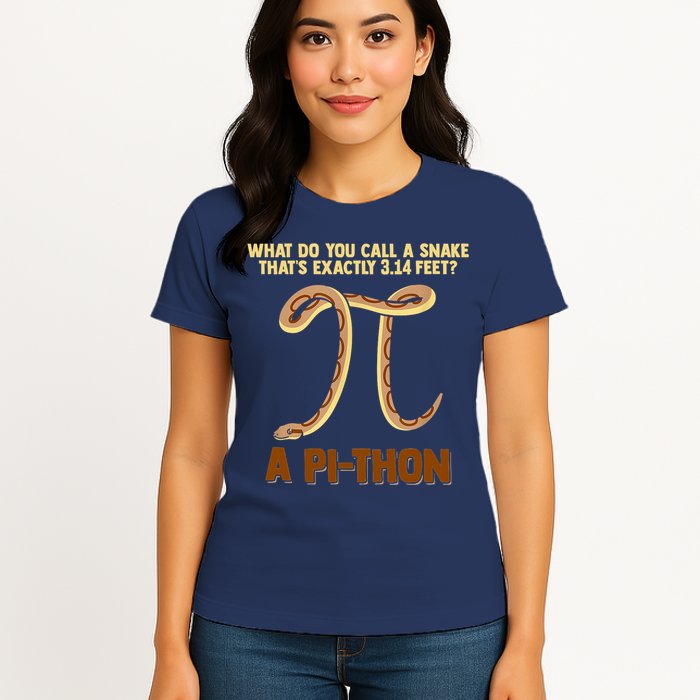 Ball Python Pi Snake Pet Owner Animal Gift Womens T-Shirt